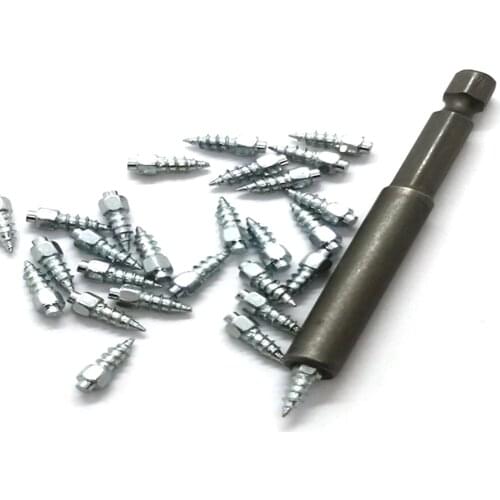 500pcs 4x12mm Spikes For Tires Studs Screw Winter Tire Snow Chains Spikes Winter Wheel Lugs for Truck SUV Motorcycle