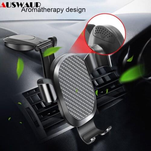 Aromatherapy Car Airvent Dashboard Mount Mobile Phone Holder for iPhone 11 Pro Samsung Note 10 S10 Plus Mobile Car Holder