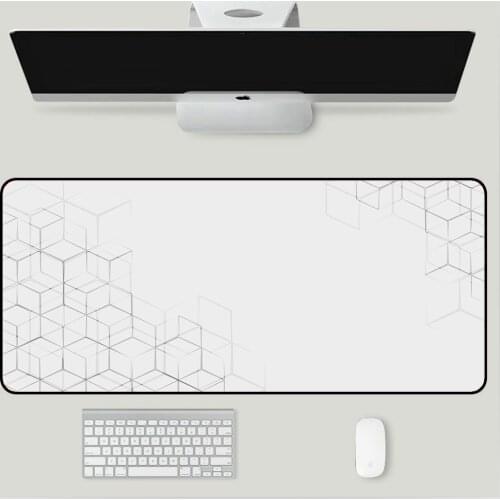 Black and White Background Large Mouse Pad Gamer XXL Gaming Accessories PC Computer Gaming Mouse Pad Desktop Carpet Pad Desk Mat