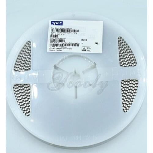 C1808X222K202T CAP CER 1808 2.2nF 222K ±10% 2KV X7R Ceramic Capacitor 2000000pcs Ceramic Capacitor