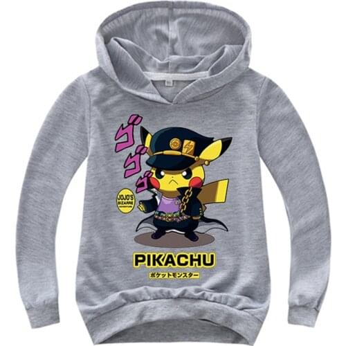 Pokemon Pikachu Hoodies Kids 3D Hoodie Coat Boys Sweatshirts Pullovers Outerwear Hoodie Girls Jacket Streetwear Hoody Gift