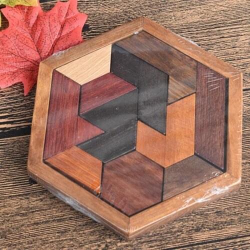 Kids Wooden Puzzles Toys Jigsaw Board Geometric Shape Puzzle Game Educational Toys for Children Christmas Gift