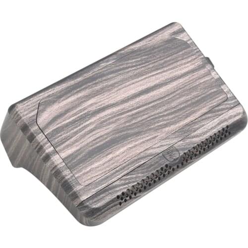 For Tesla Model 3 Model Y Sunglasses Holder Eyeglass Cases Storage Box Organizer Dashboard Aromatherapy Box, Wood Grain