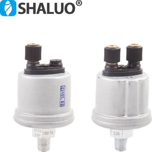 Imported 1/8NPT VDO Oil Pressure Sensor 0 to 10 Bars Diesel generator part plug Alarm pressure sensor 1/4NPT high quality