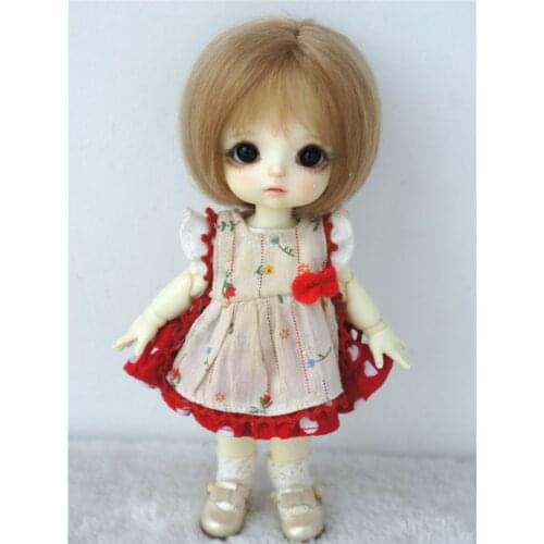 JD603 1/8 1/6 New Arrival Air Bang BJD Mohair Wigs Suit For Size 5-6Inch 6-7Inch Doll Free Shipping Doll Hair Accessories