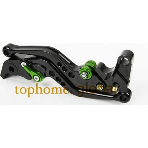 For Kawasaki GPZ900R 1990 - 1993 Short Handlebar CNC Clutch Brake Levers 1991 1992 Black Adjustable