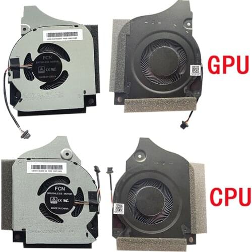 Laptop Cpu Gpu Cooling Fan cooler radiator for DELL INSPIRON G5-5590 G7-7590 G7-7790 0C04TH C04TH 006KT2 06KT2 DC12V/5V 1A