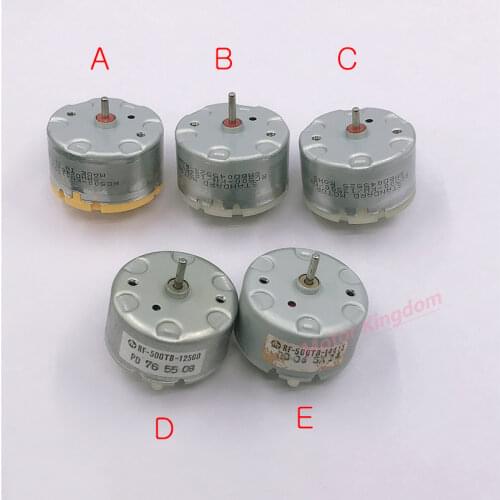 Standard RC500 Mabuchi RF-500TB DC Motor 6V 9V 12V 5300RPM 32mm Round Spindle Motor for Fragrance Machine Robot Sweeper