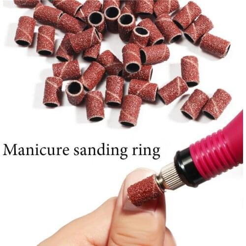50pcs/set 100pcs/nail Polishing Head Grinding Wheel Ring Grinding Machine Special Grinding Ring Grinding J7M9