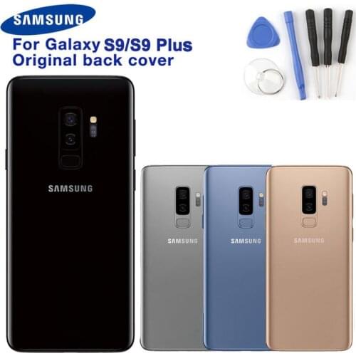 Original Samsung Battery Cover Housing for Samsung Galaxy S9 G9600 S9+ S9Plus S9 Plus G9650 Battery Back Case Custom Edition