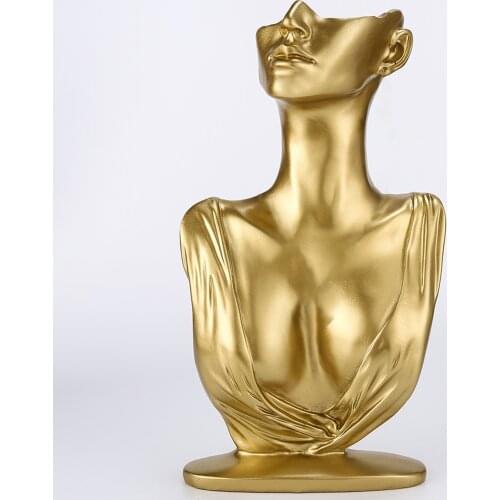 Jewelry Display Stand Creative Holder Organizer for Home Shop Gift Golden