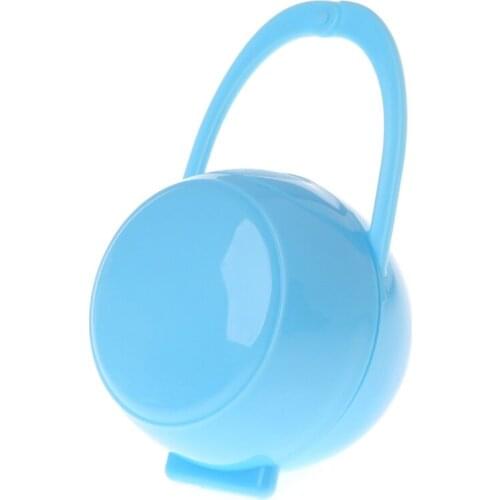 Portable Unisex Baby Boy Girl Infant Pacifier Nipple Cradle Case Holder Box Easy to use