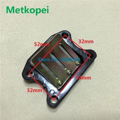 Scooter DIO50 LEAD90 AF18 24 27 CL50QT TACT50 CL50 ZX50 intake reed valve for Honda 50cc DIO 50 air system spare parts