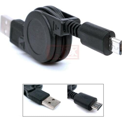 USB 2.0 to Micro USB Data Cable Spiral Coiled 5 Pin Adaptor Digital USB Data Charging Cables Connector USB Charger Cable