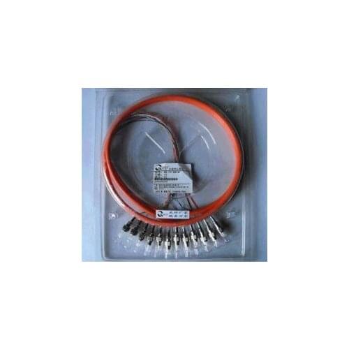 Choose your fiber optic jumper 1.5m 12 core bundled pigtail 12-wire singlemode multimode SC/FC/ST/LC 50 62.5nm