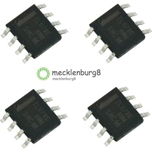 10pcs/lot TL072CDR TL072CDT TL072C TL072 072CDR SOP-8 In Stock