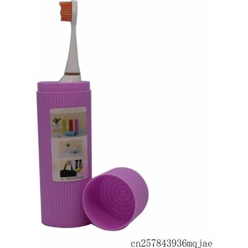 100pcs Toothbrush Holder Toothbrush Box Case Travel Hiking Camping Toothpase Cup Bath Travel Accessories