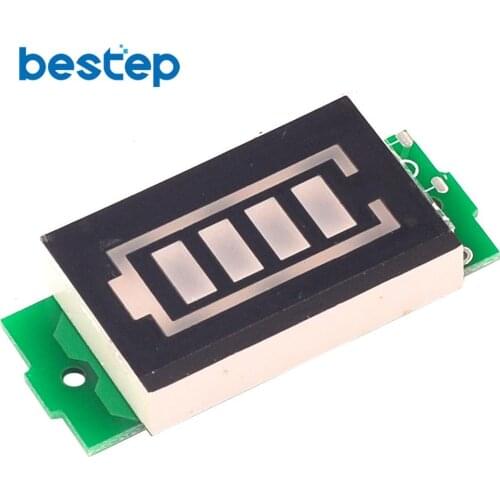1S 2S 3S 4S 4 Series Lithium Battery Capacity Indicator Module 16.8V Blue Display Electric Vehicle Battery Power Tester