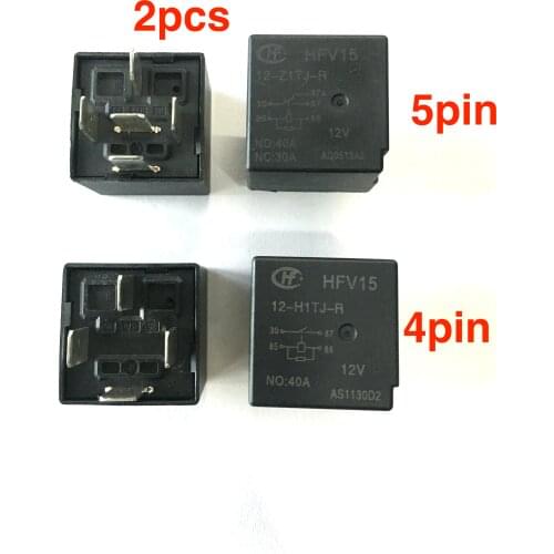 2pcs for Volkswagen Great Wall Haval geely Emgrand JAC Automotive car Relay HFV15 12-H1TJ-R 12-Z1TJ-R