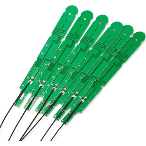 5PCS GSM 3G 4G Built-in Antenna IPEX Interface Internal PCB Board Plate Aerial 95AD