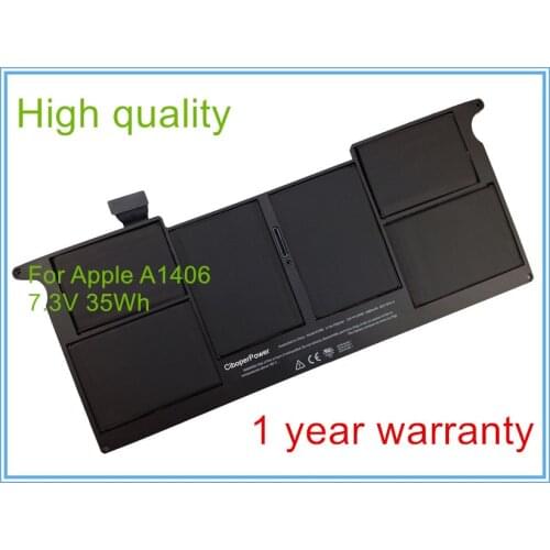 Laptop Battery for 11" A1465 A1370 [2011 production] Replace: A1406 battery Free shipping