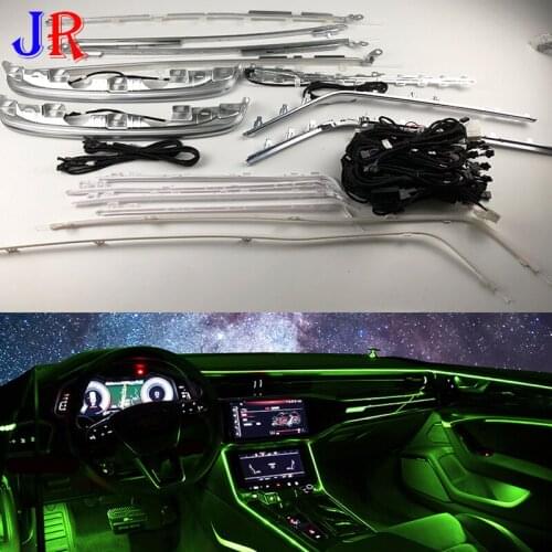 Impeccable LED Atmosphere Light FOR Audi 19 A6L C8 Indoor Atmosphere Light Door Light Footwell Light Original MMI Control