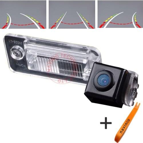 CCD car track camera reversing trajectory For Audi A6L/A3/A4/A8/S3/S6/Q7/RS4/RS6 waterproof night vision NTSC PAL( optional)