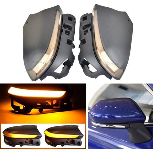 For Toyota Camry XV70 C-HR CHR Prius XW50 PHV Side Wing Mirror Repeater Indicator LED Dynamic Turn Signal Light Blinker Lamp