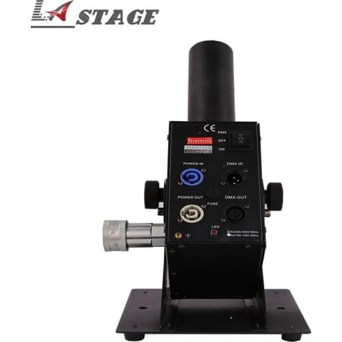 DMX512 DJ Smoke Angle CO2 JET Fog Machine For Dj KTV Disco Wedding Party Stage Effect