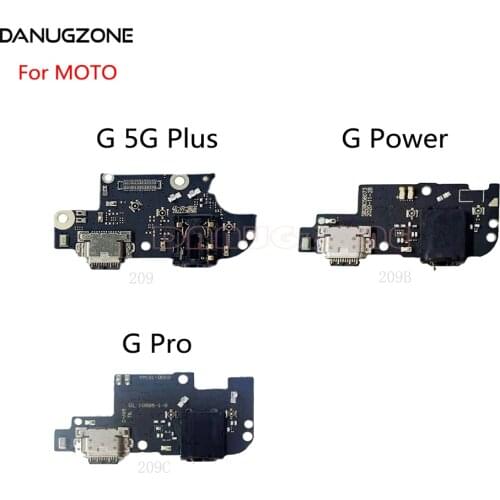 USB Charging Dock Port Socket Jack Plug Connector Charge Board Flex Cable For Motorola MOTO G 5G Plus Pro Play Power 2021
