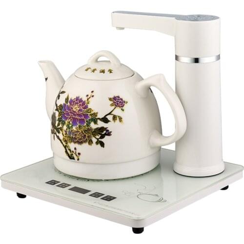 Electric kettle Automatic upper water electric jingdezhen ceramic raised pot 304 stainless steel tea maker