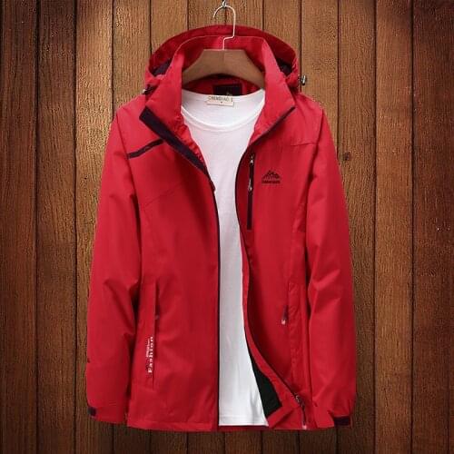 Womens Waterproof Hiking Trekking Jacket Spring Autumn Breathable Outdoor Sports Travel Rain Coat Camping Climbing Windbreaker