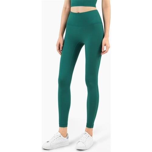 25" DOUBLE OUTLINE HIGH WAIST Breathable Workout Gym Leggings Women No Camel Toe Squat Proof Training Running Yoga Pants
