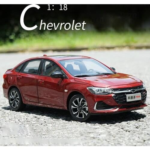 Diecast 1:18 Scale Chevrolet Cruze RS MONZA Alloy Car Model Colletion Souvenir Ornaments Display Vehicle Toys Gift