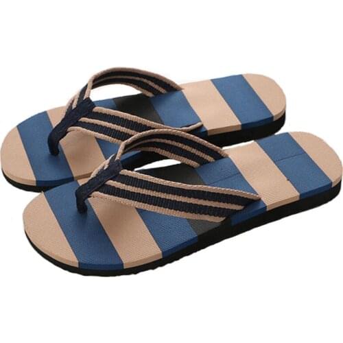 2019 New Summer Mens Flip-flops Casual Non-slip Soft Bottom Sandals And Slippers Men Beach Shoes Chanclas Hombre Claquette