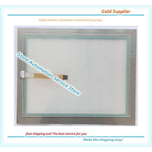For MP377-15 6AV6644-0AB01-2AX0 Touch Panel HMI New Touch Screen Glass + Protective Film Mask