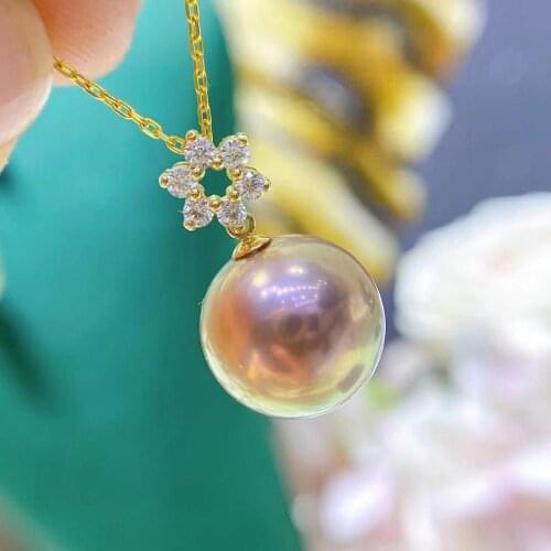 DIY Flower Mounts 925 Sterling Silver Pendant Base Settings Mountings Findings Parts for Pearl Crystal Jade Agate 5pcs/lot