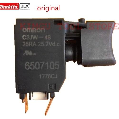 Switch 650710-5 6507105 for Makita DDF481 DHP481 DHP480 DDF481 DDF480 HP480D DDF481RFE DDF484 DHP484 DJR188 XFD07MB XFD07Z