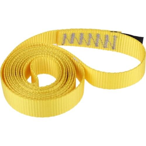 Climbing Sling Loop 35KN 120cm Wear-resistant Nylon Rock Climbing Sling Runner Arborist Mountaineering Descending Hiking Gear