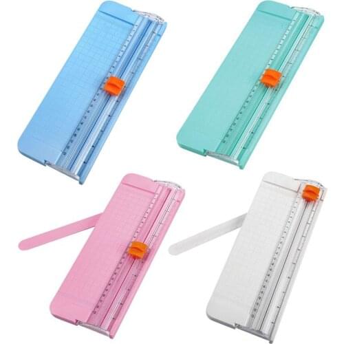 Paper Trimmer Home Office Supplies Photo Paper Cutter Portable DIY Scrapbooking 1Pcs Mini Cutting Mat Tools A5 Precision