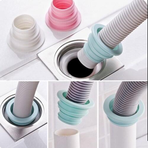 Justdolife Sewer Seal Ring Rubber Drain Pipe Seal Hose Sewer Sealing Ring For Kitchen Anti Odor Seal Ring Washer Sealing Plug