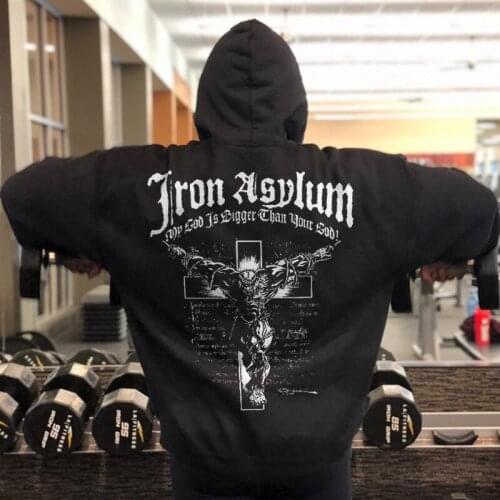 YEMEKE Men's Printed Hoodies