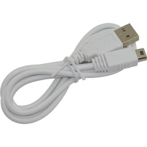 USB Charger Power Supply Charging Cable Data Cord for Nintendo Wii U Gamepad for Nintend WiiU Pad Controller Joypad