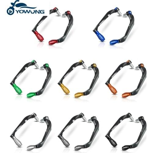 Motorcycle Handlebar Grips Guard Brake Clutch Levers Guard Protector For Honda CB599 CB600F CB650F CB919 Hornet CBR-600 All Year