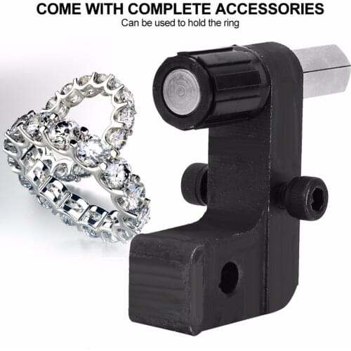 Ring Fixture Clamp Jewelry Tool Ring Fixed Clip Inlay Fixture Easy and Convenient for Operation Jewelry Making Processing Tools