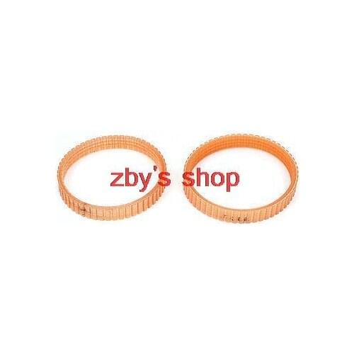 2 Pcs 10mm Width Electric Planer Part Drive Belt Band Apricot for Hita F20A