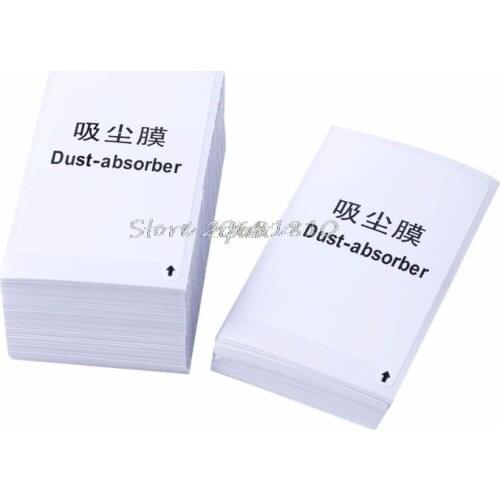 200Pcs Mobile Cell Phone Tablet Screen Protector Dust Absorber Dedust Sticker