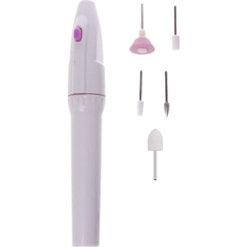 5 in 1 Electric Nail Drill Machine File Pedicure Manicure Grinding Polisher C1FF