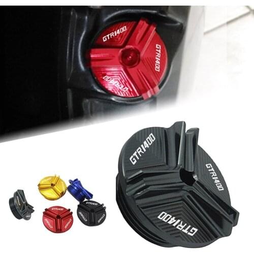 M30*1.5 Oil Filler Cap Cover For Kawasaki GTR 1400 gtr1400 2008-2014 Motorcycle Accessories CNC Engine Oil Cap Plug Screw