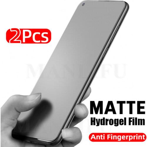 Matte Full Cover Hydrogel Film For Huawei P40 P30 P20 Pro Honor 8 9 10 20 Pro 8X 9X Lite Silicone TPU Screen Protector No Glass